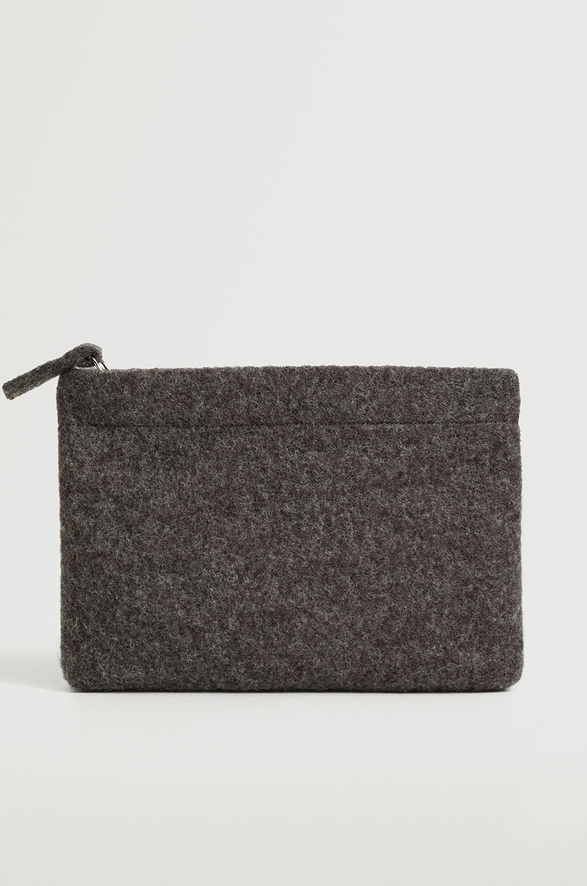 

Козметична чанта Mango в сиво, Сив