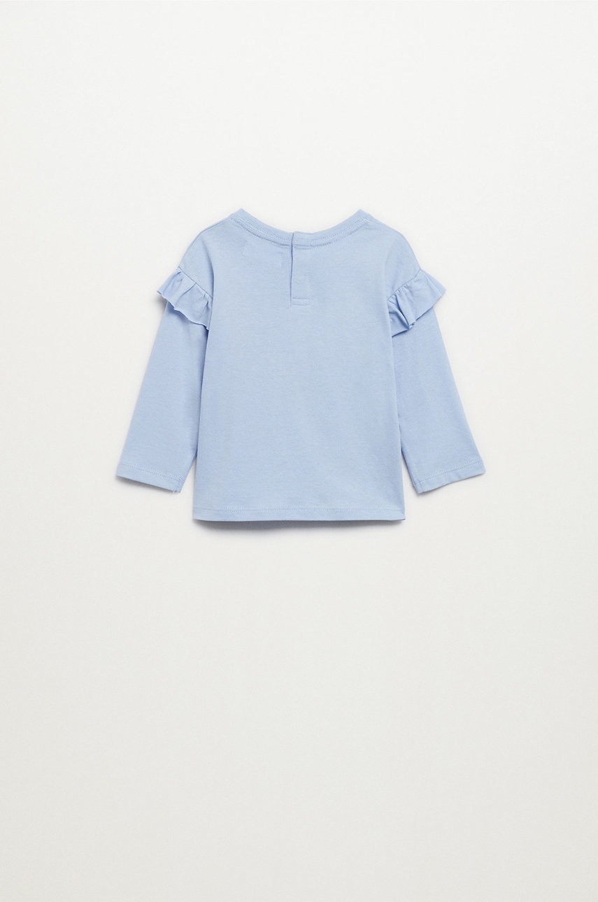 

Дитячий бавовняний лонгслів Mango Kids