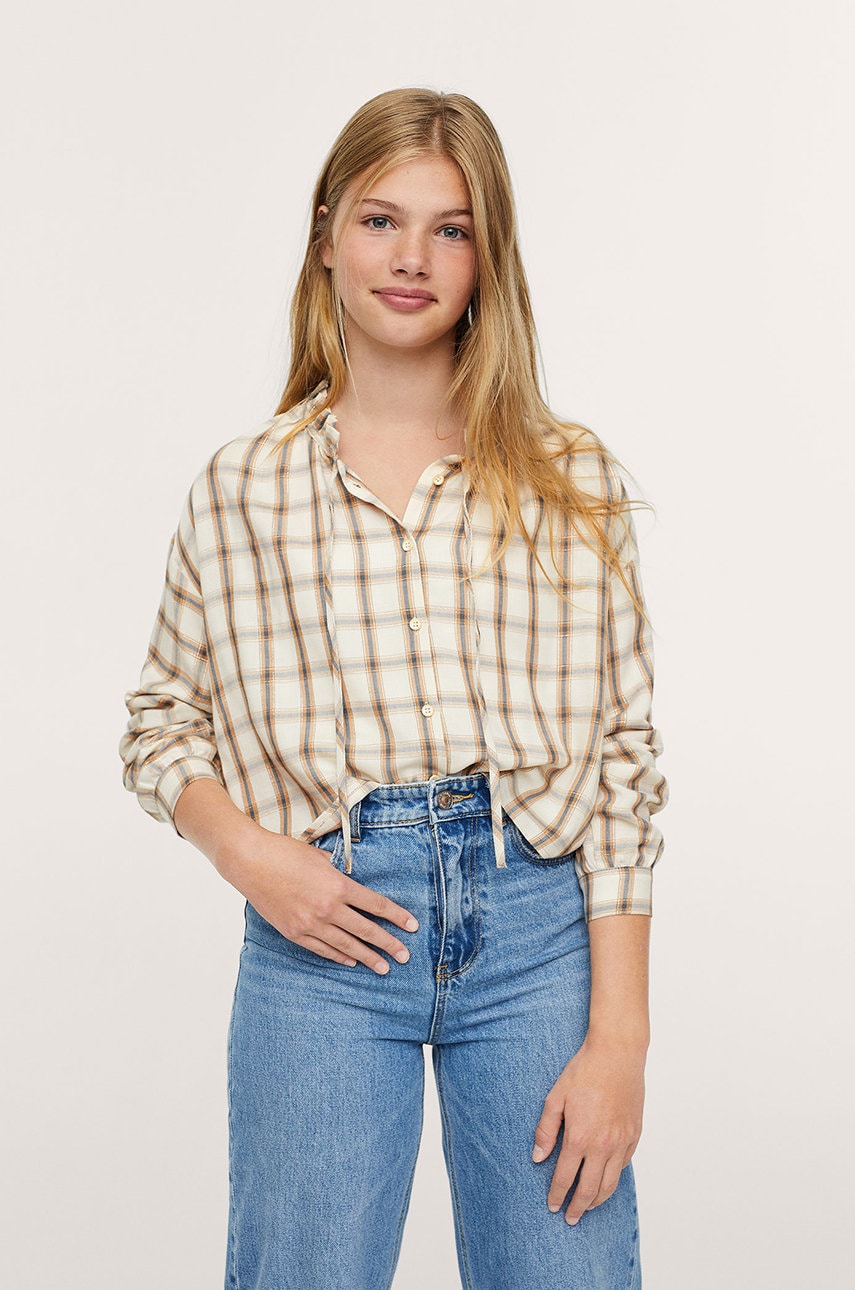Mango Kids - bluza copii square