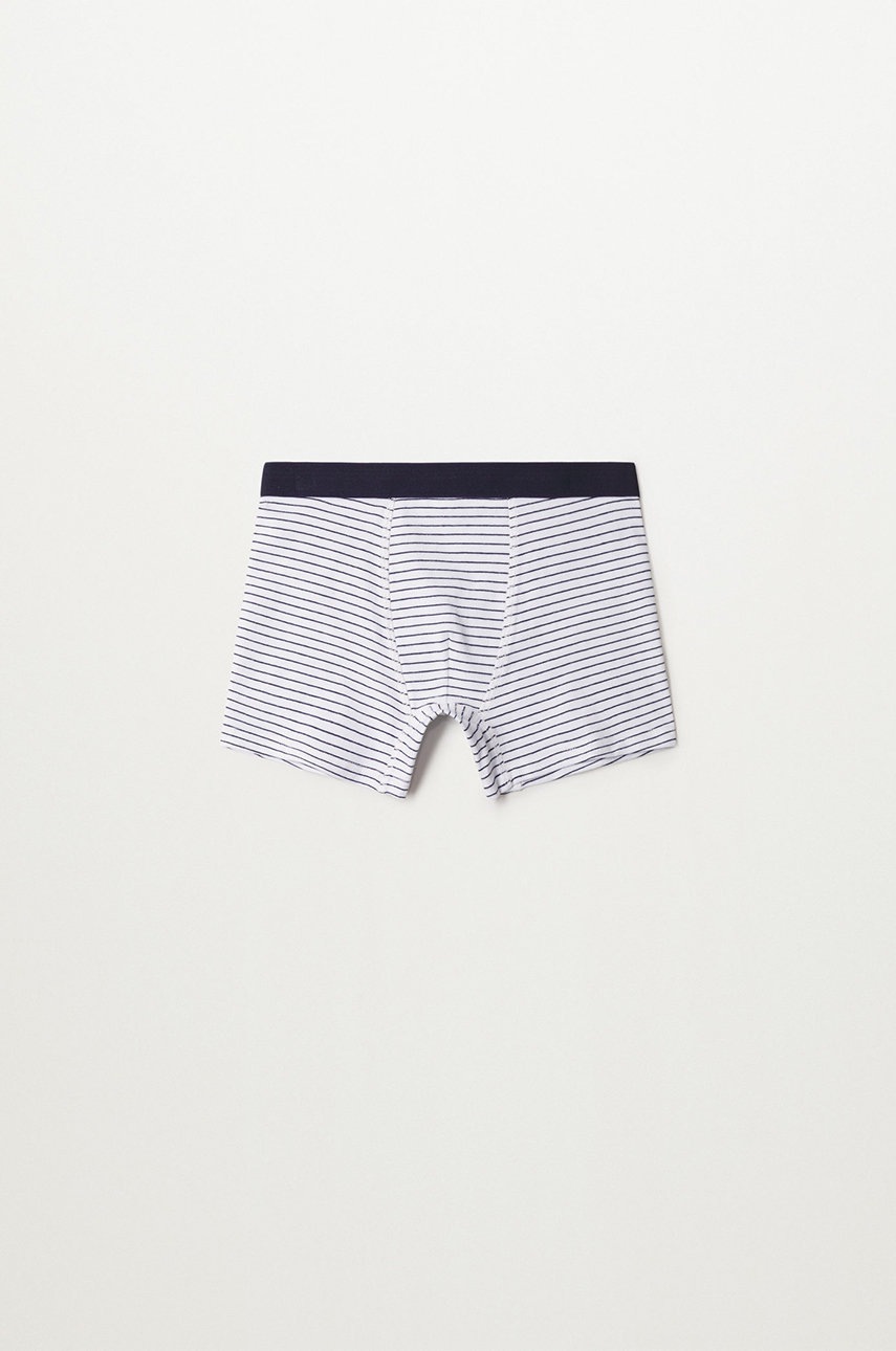 

Дитячі боксери Mango Kids Stripes (3-pack) колір синій