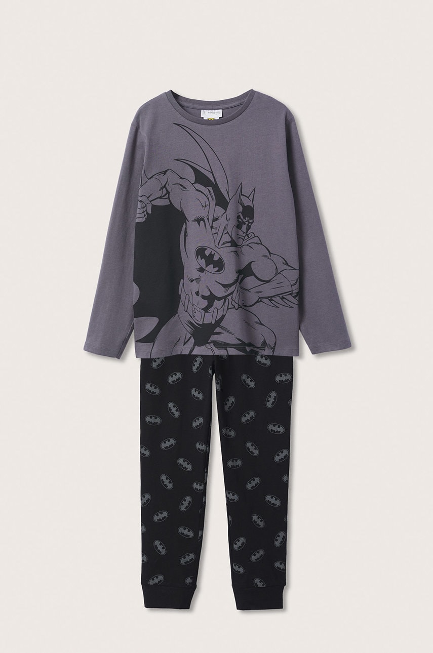 Mango Kids - pijamale de bumbac pentru copii batman
