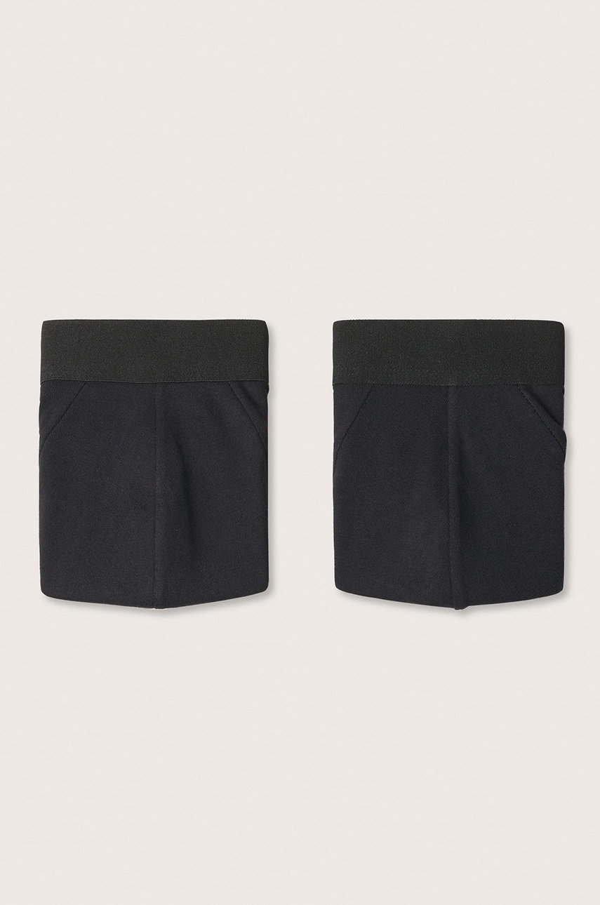 

Слипове Mango Man Brief (2 чифта) мъжки в черно, Черен