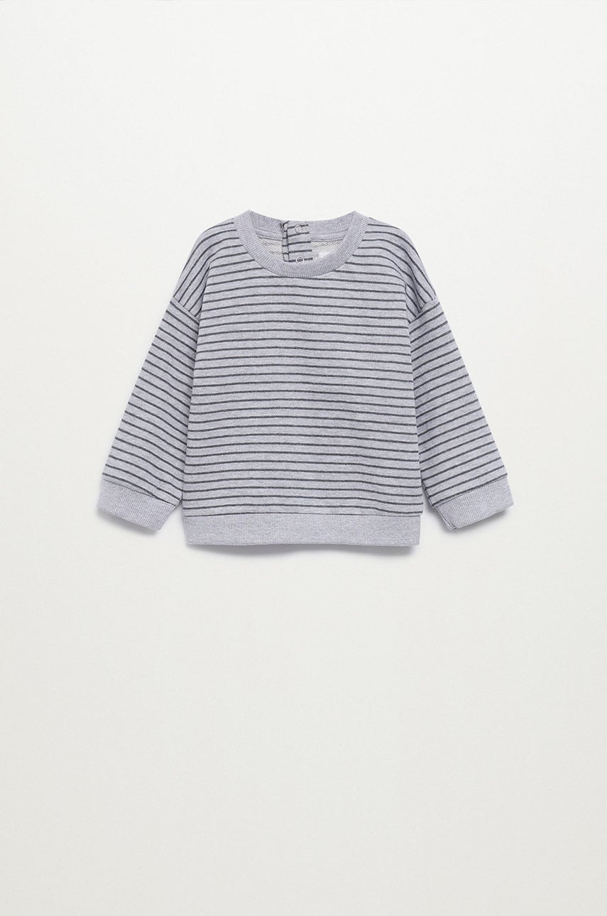 Mango Kids - hanorac de bumbac pentru copii rayas