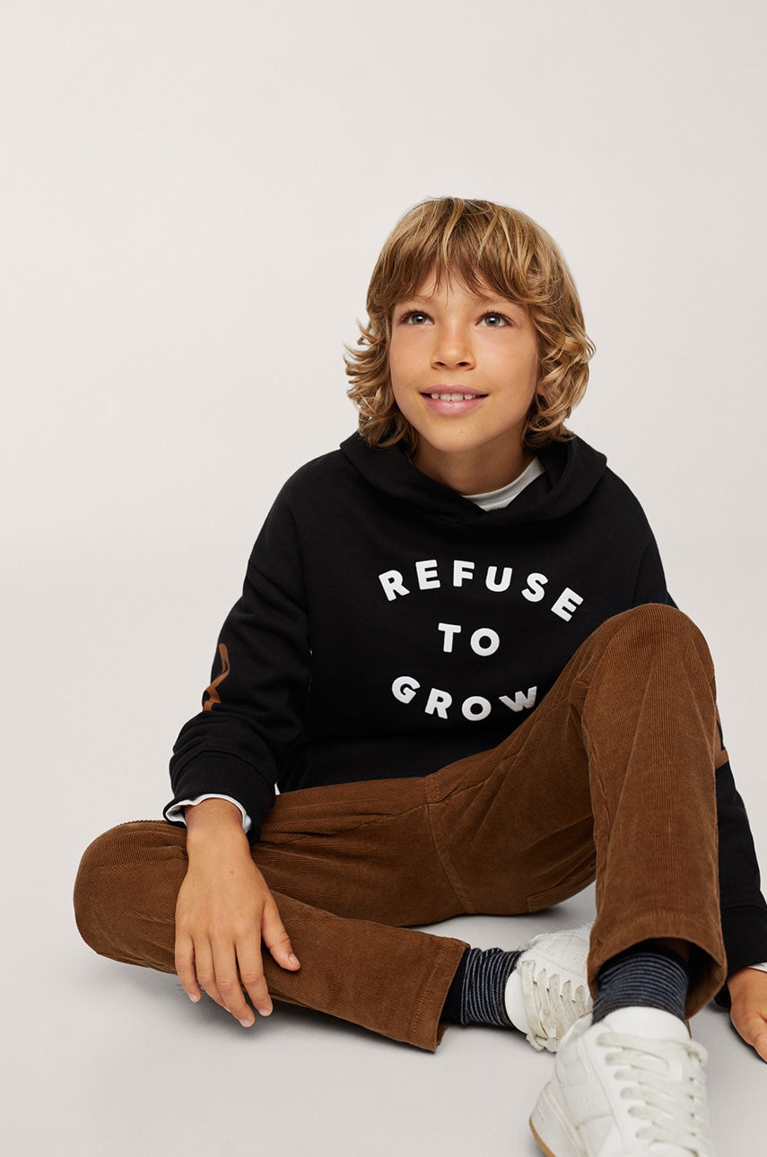 Mango Kids - hanorac de bumbac pentru copii grow