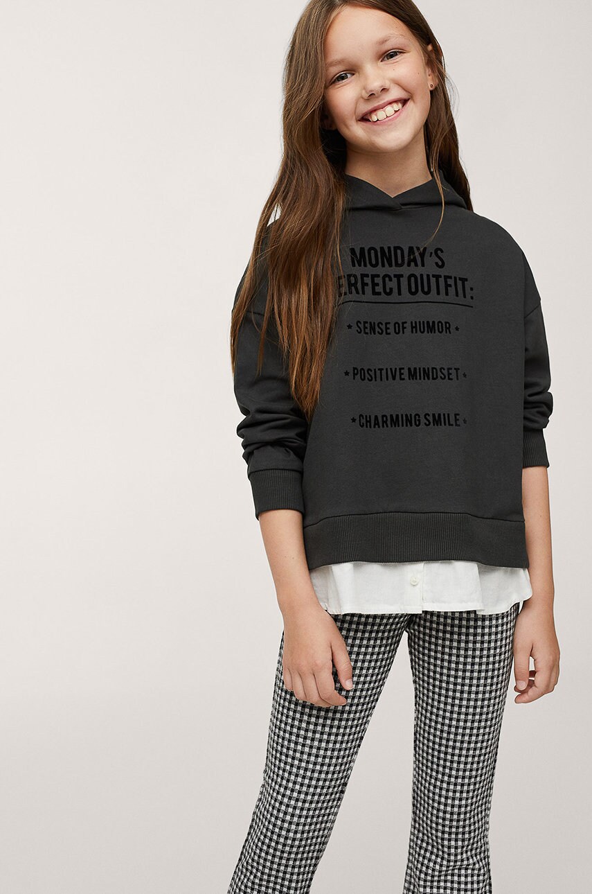 Mango Kids - hanorac de bumbac monday
