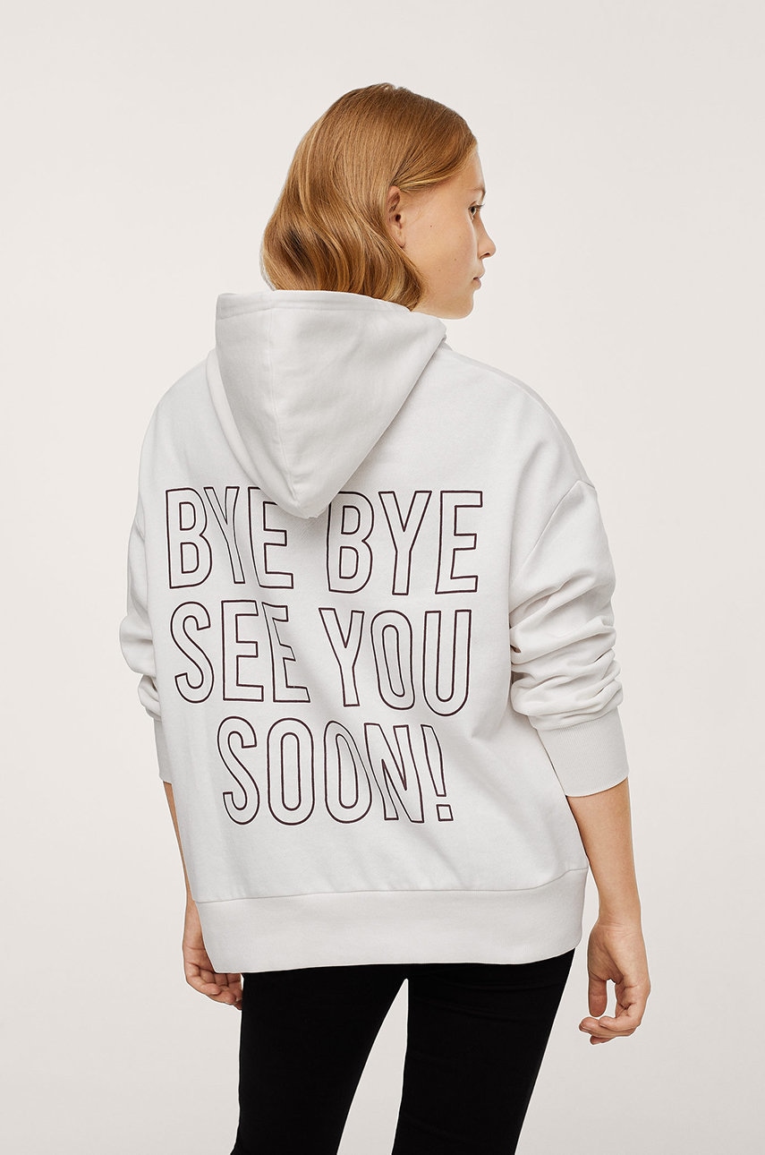 Mango Kids - hanorac de bumbac pentru copii back