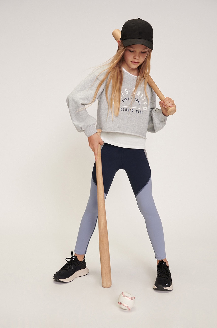 Mango Kids - bluza copii varsity