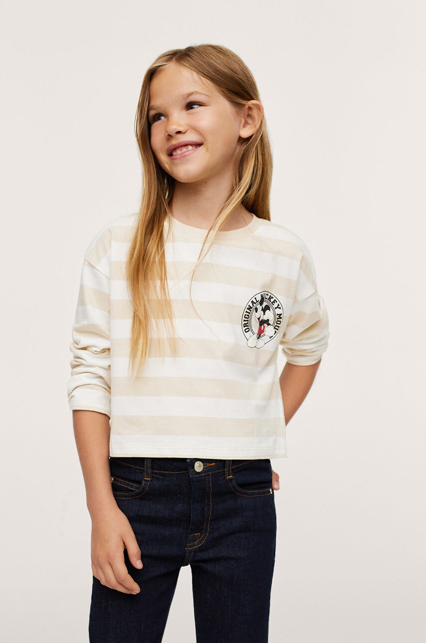 Mango Kids - longsleeve copii mrugby