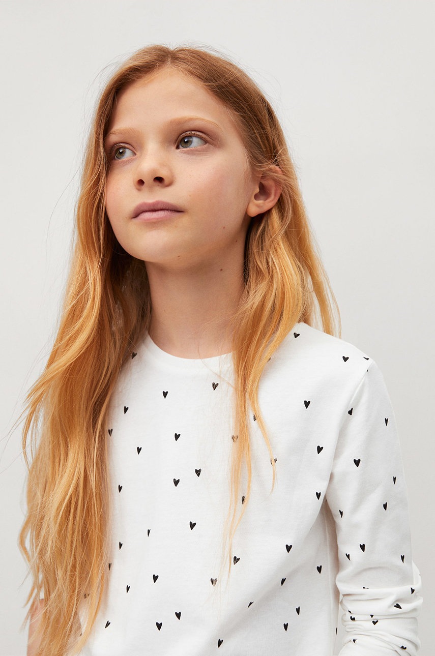 

Mango Kids - Детский лонгслив Basicap