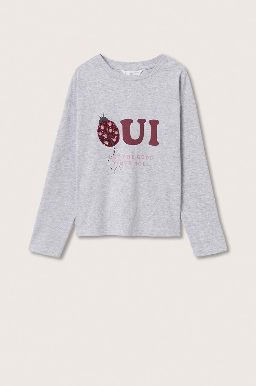 Mango Kids - longsleeve copii oui
