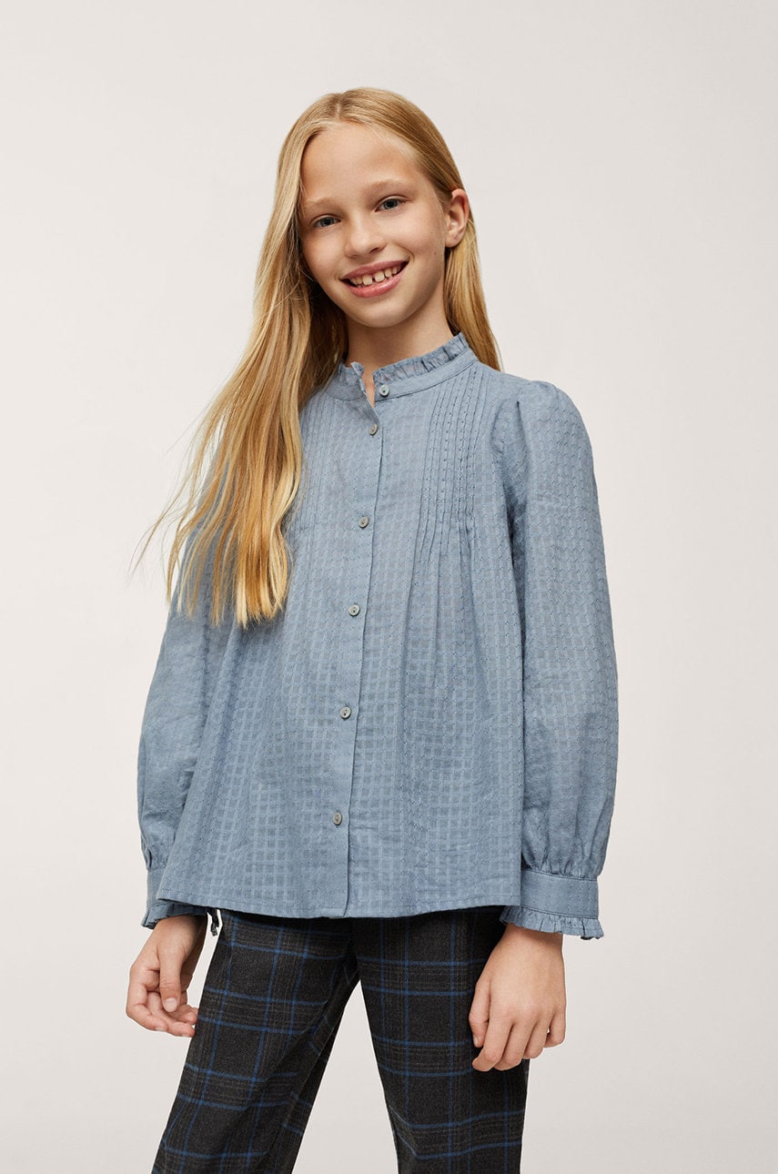 Mango Kids - camasa de bumbac pentru copii leon