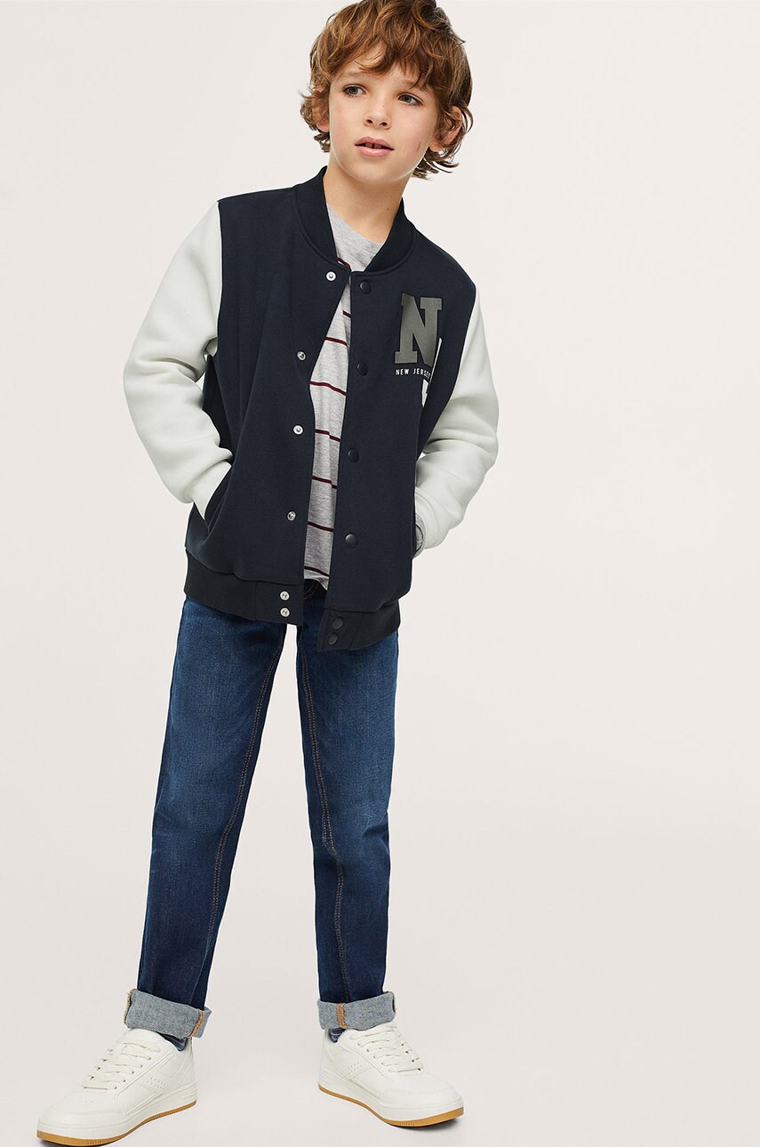 

Детская кофта Mango Kids Division цвет синий