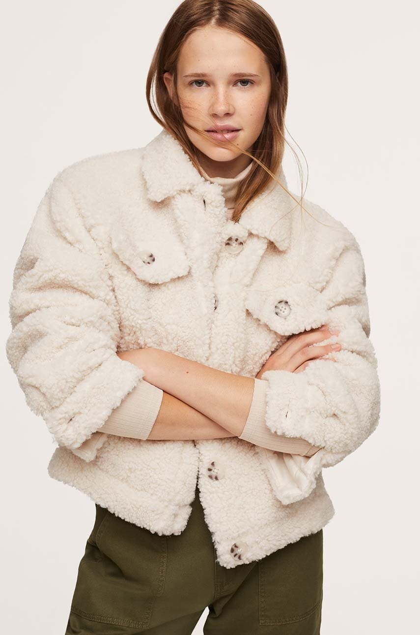 Mango kids - geaca copii sherpa