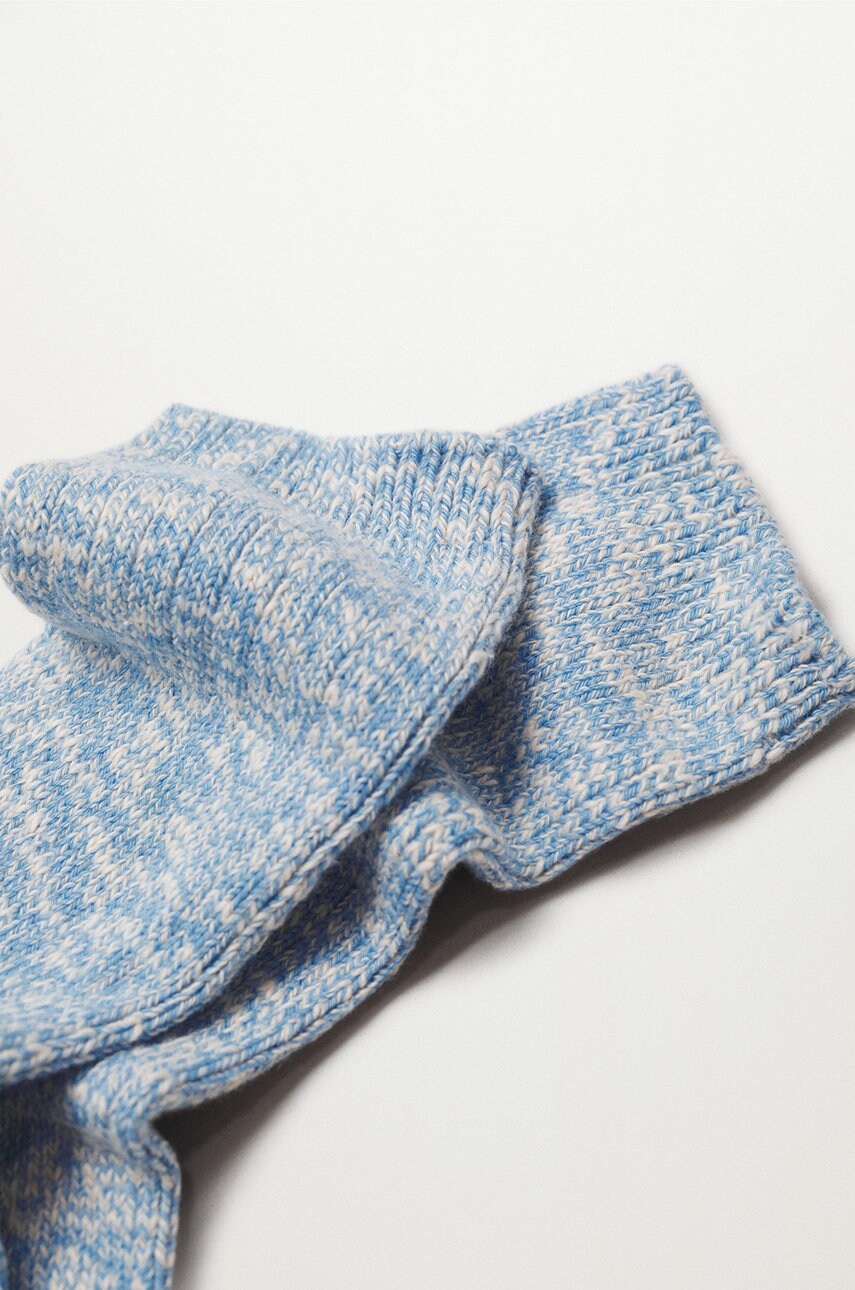 

Носки Mango Cotton женские цвет фиолетовый