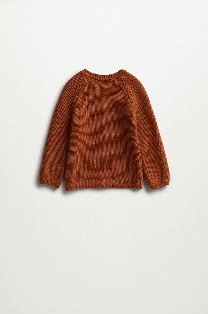

Кардиган для младенцев Mango Kids BOBA1 цвет оранжевый