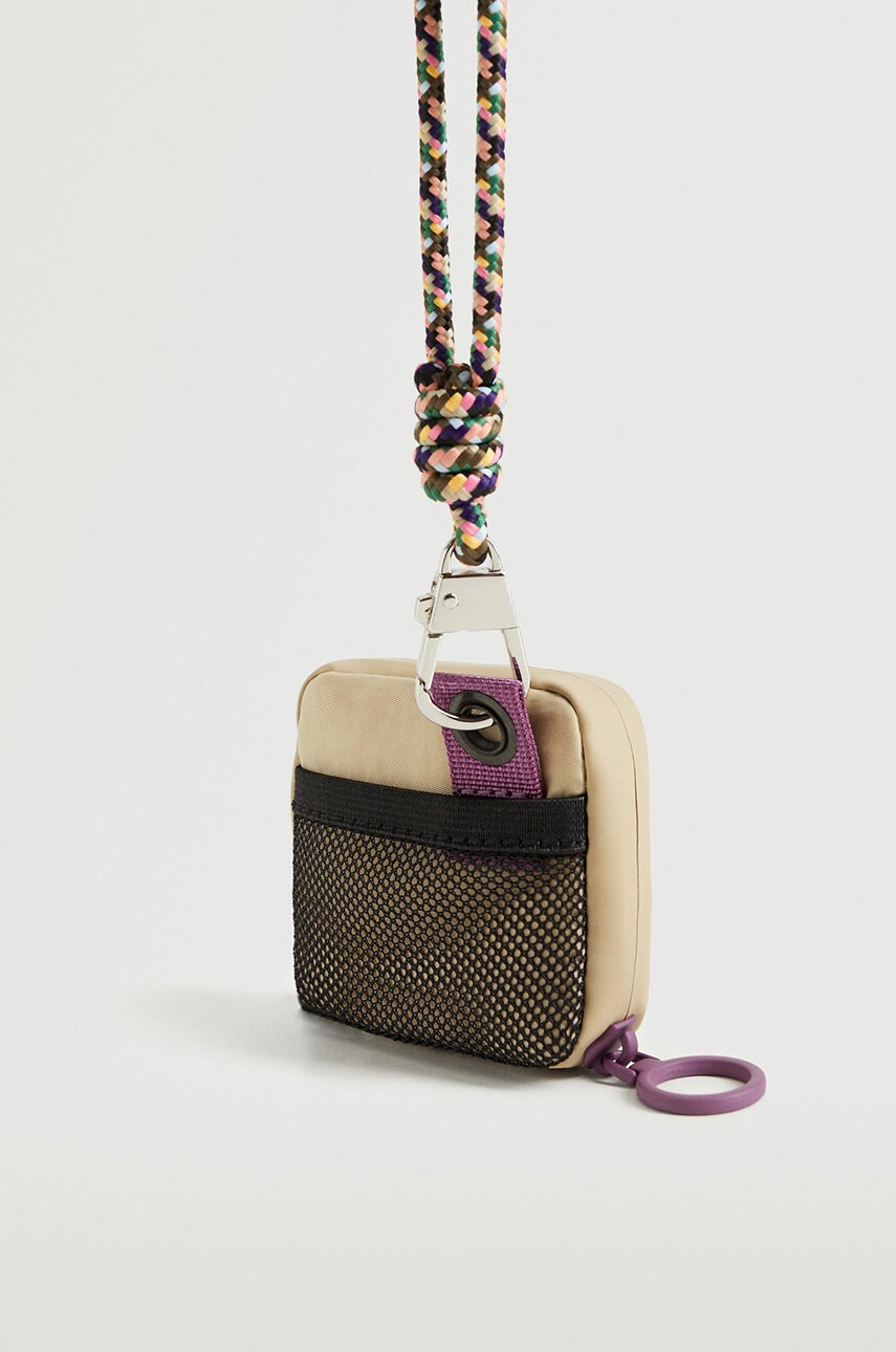 

Кошелек Mango London женский цвет