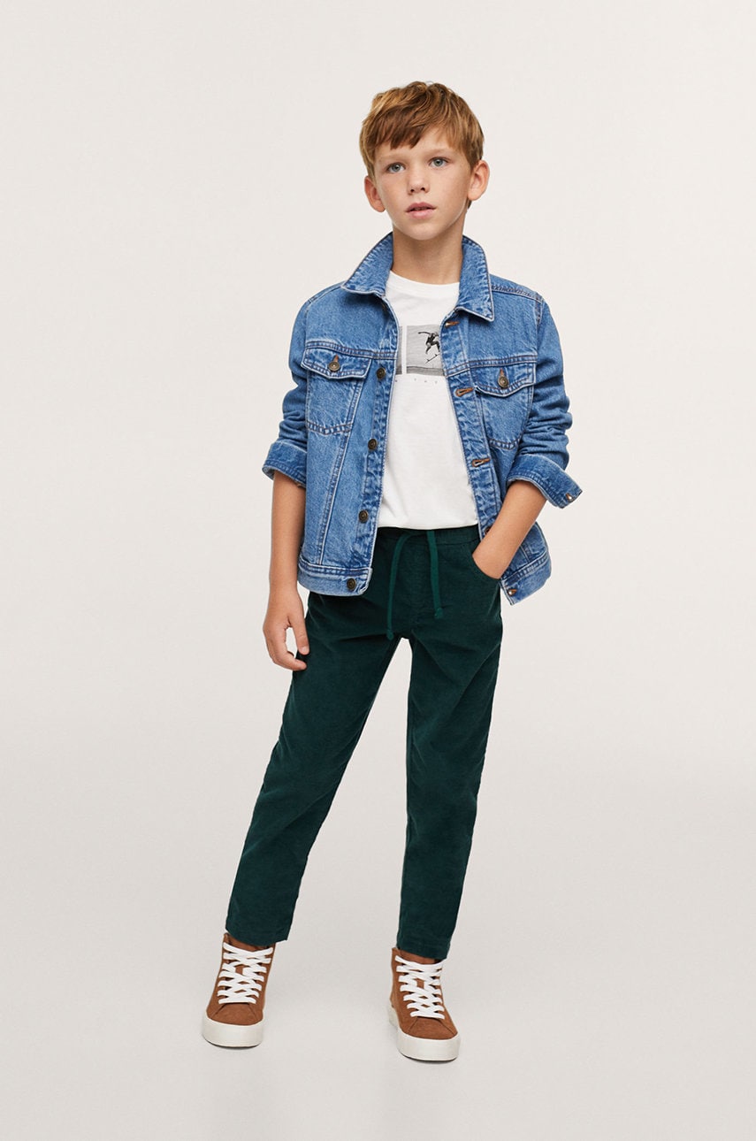 Mango Kids - pantaloni copii gabriel
