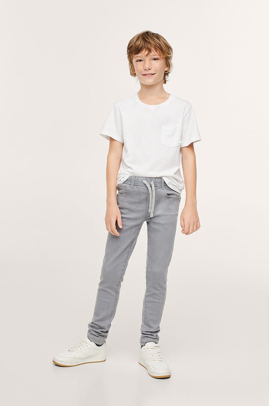 

Детски дънки Mango Kids Dudes, Сив