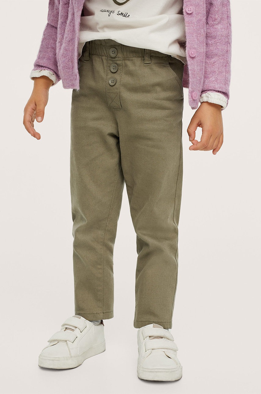 

Детски дънки Mango Kids, Кафяв