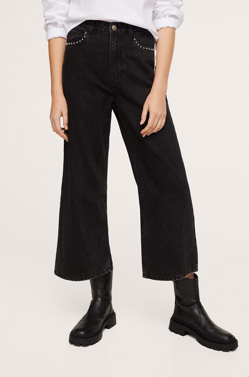 Mango Kids - jeans copii stone