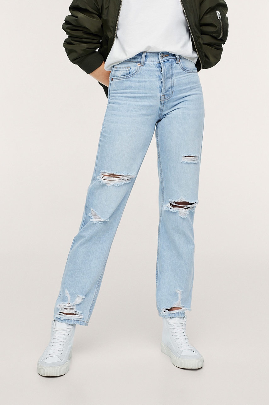 Mango Kids - jeans copii canamo