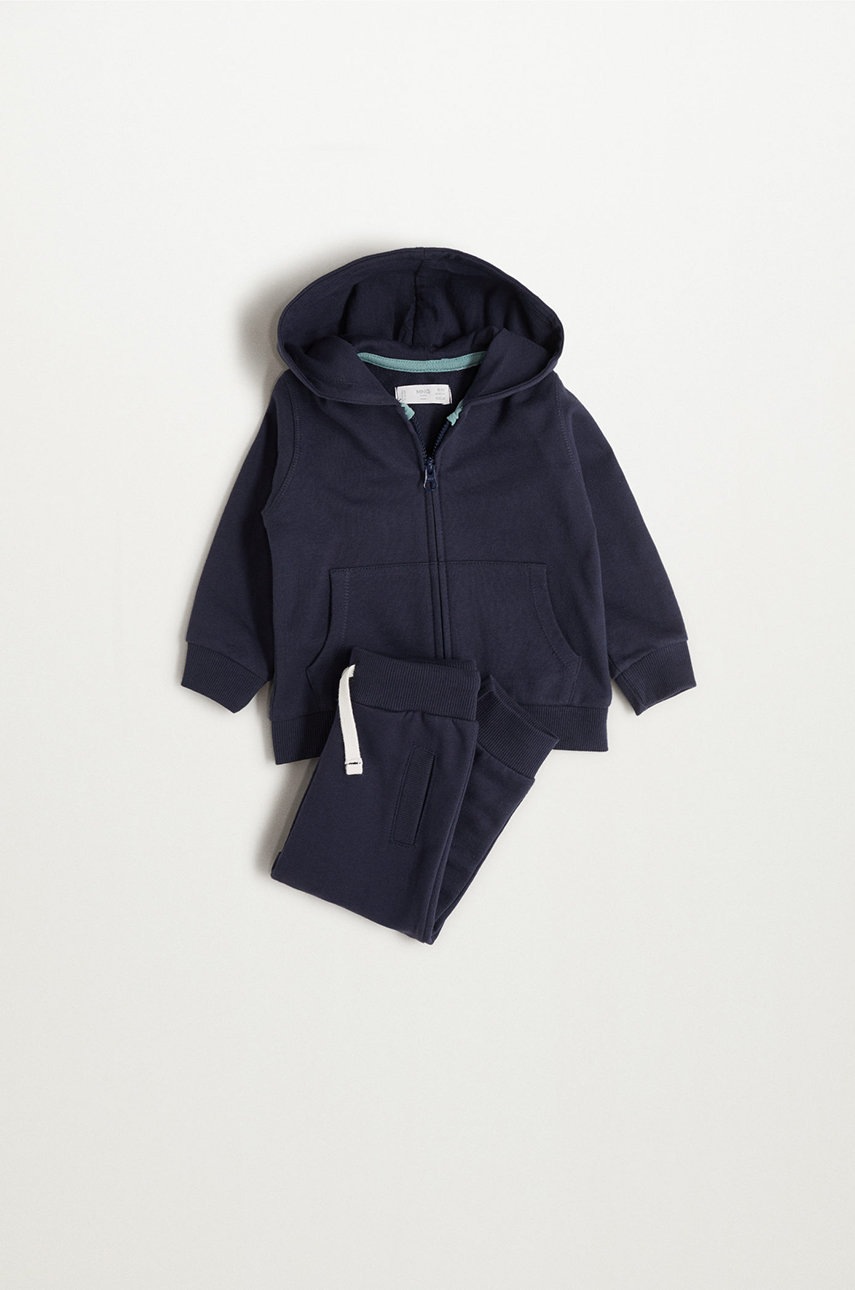 

Детские брюки Mango Kids Mateop1 80- cm цвет синий гладкие