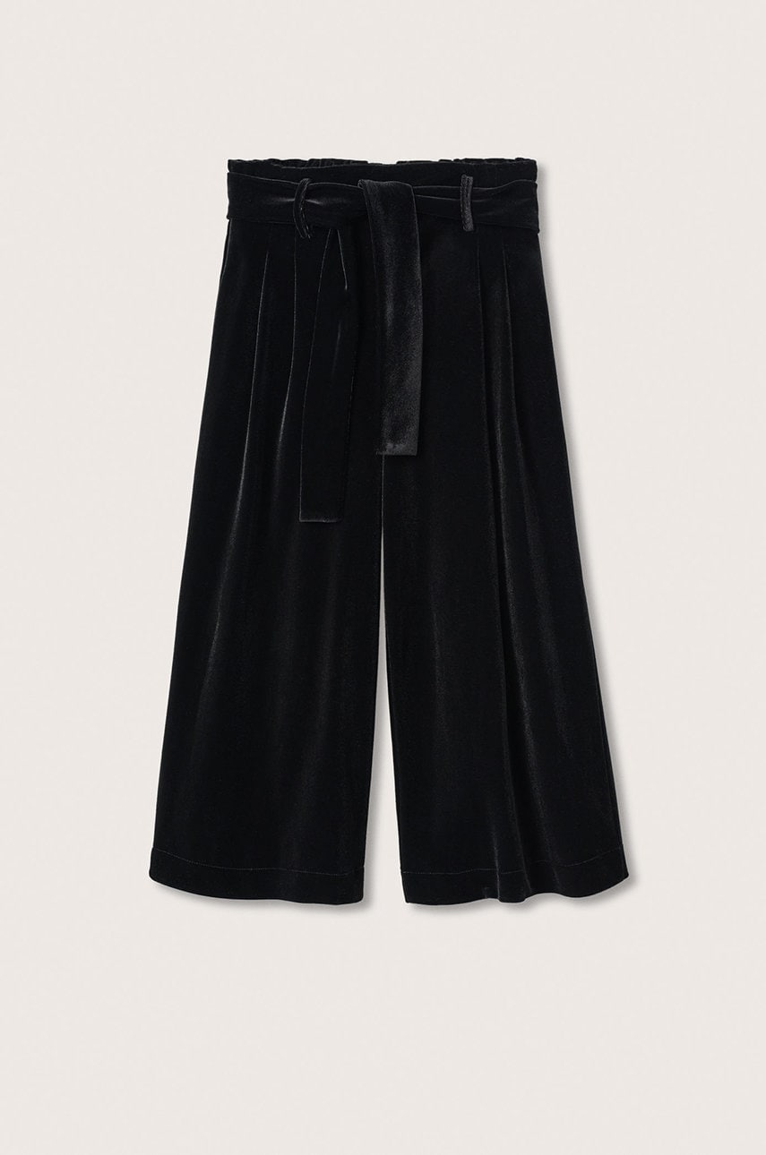 Mango Kids - pantaloni copii cintu