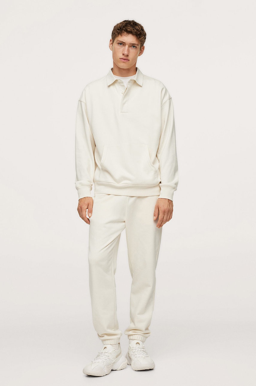 

Штани Mango Man Brava чоловічі колір прозорий фасон jogger