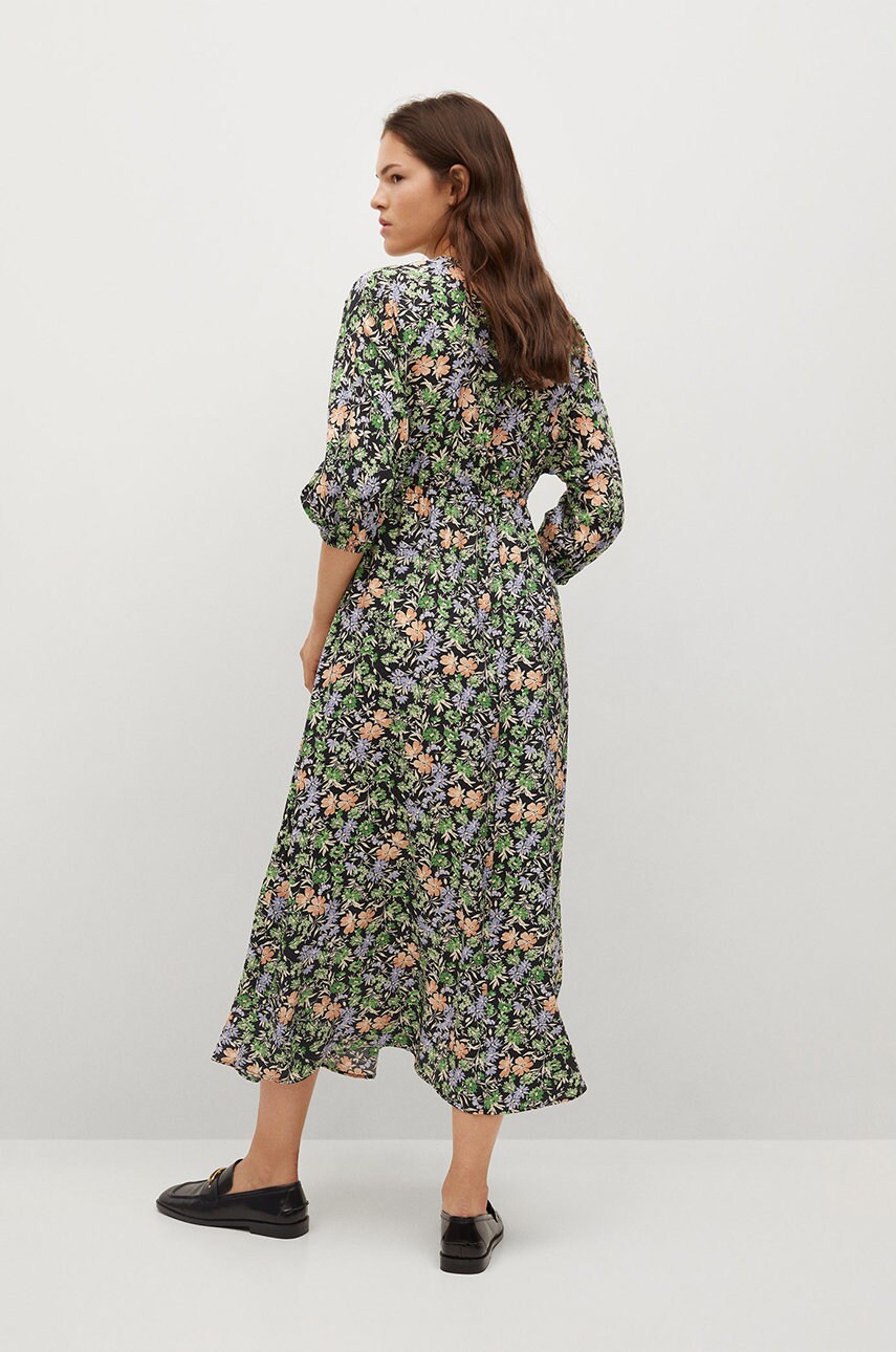 

Платье Mango Tangerin midi прямое