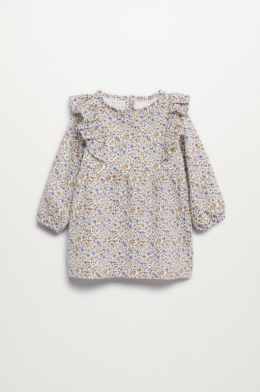 Mango Kids - rochie din bumbac pentru copii vivian