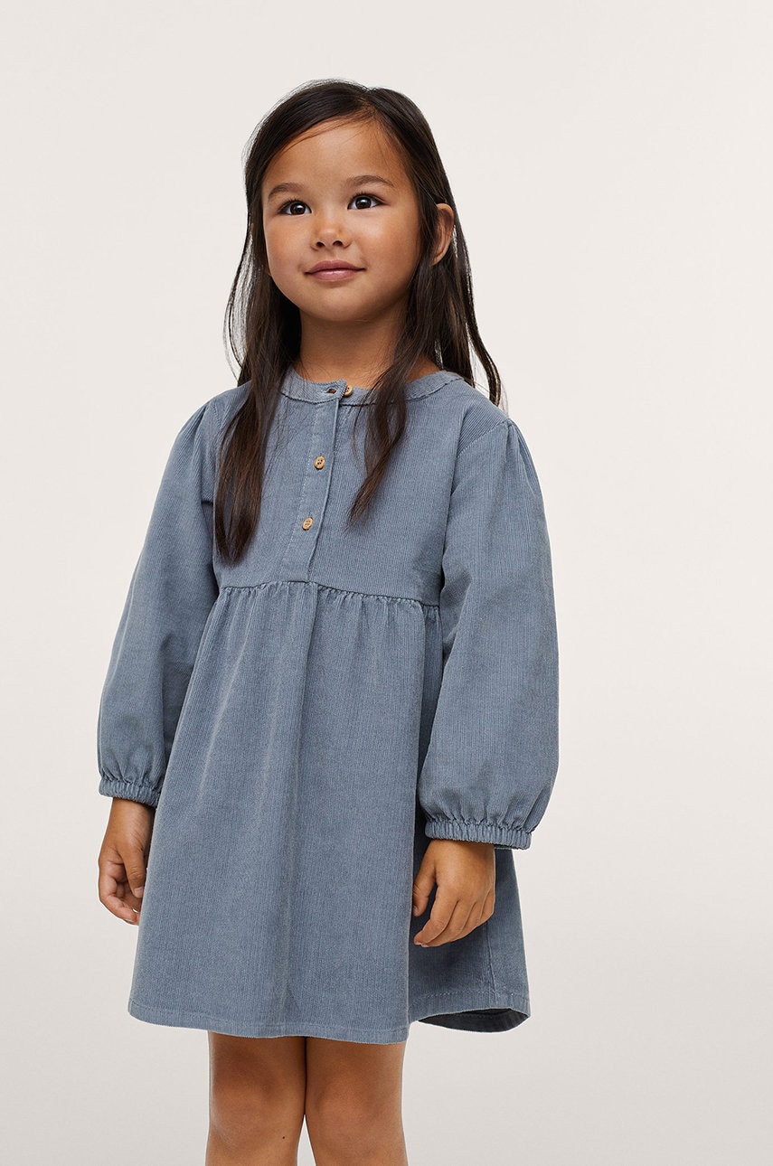 Mango Kids - rochie din bumbac pentru copii abby