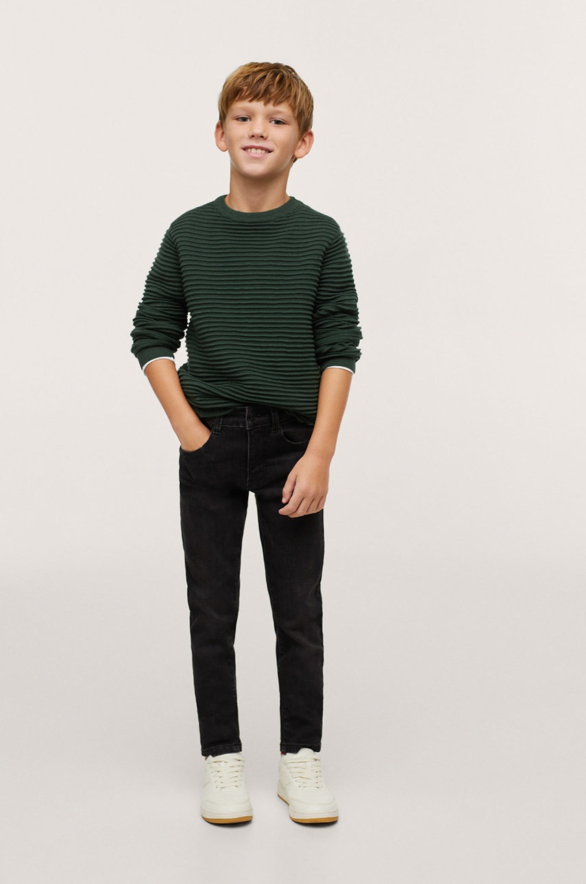 

Дитячий светр Mango Kids Otto колір зелений легкий