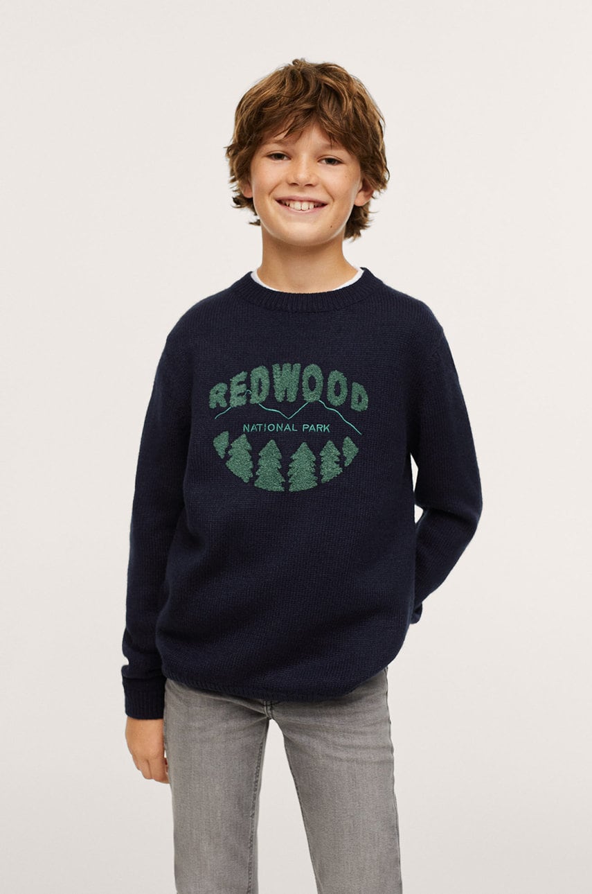 Mango Kids - pulover copii redwood