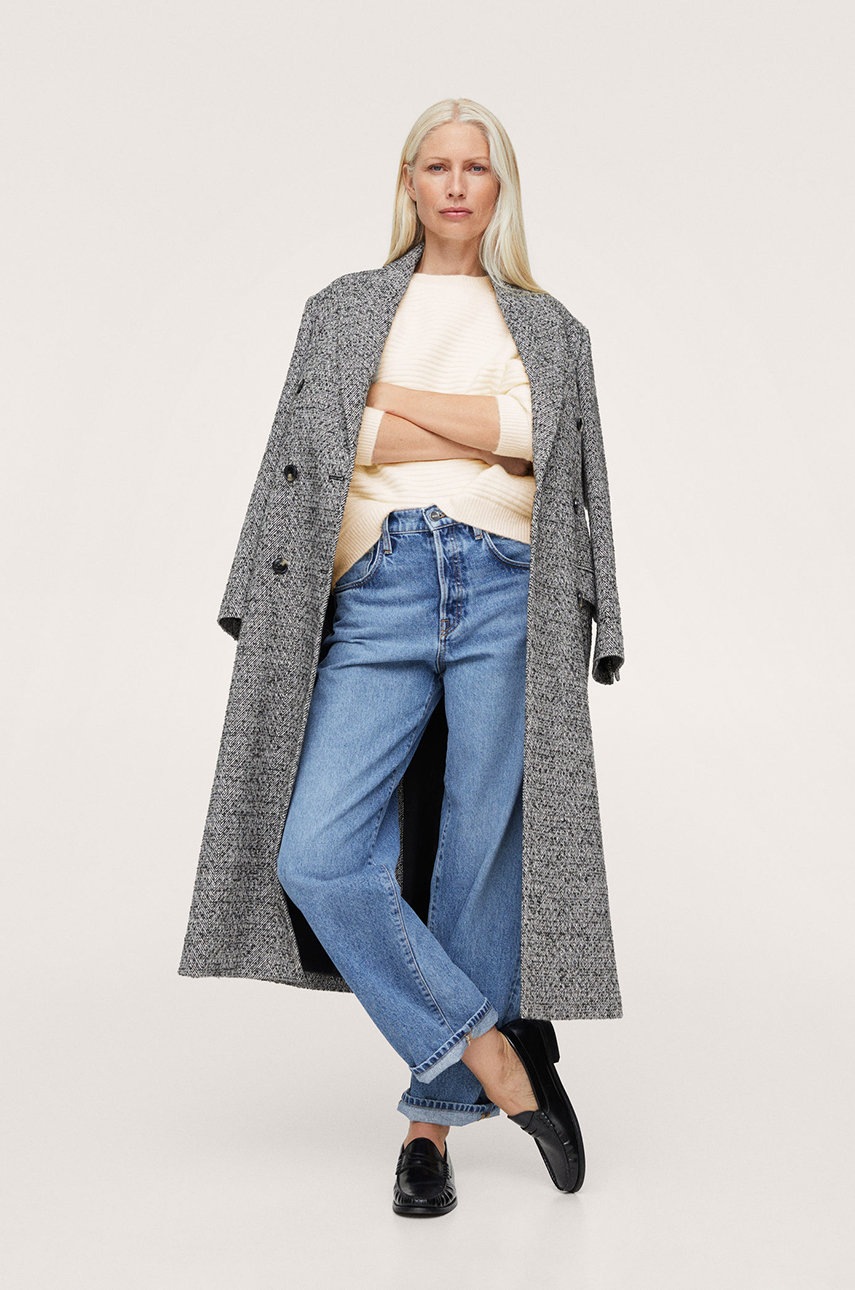

Светр Mango Bimini жіночий колір жовтий легкий