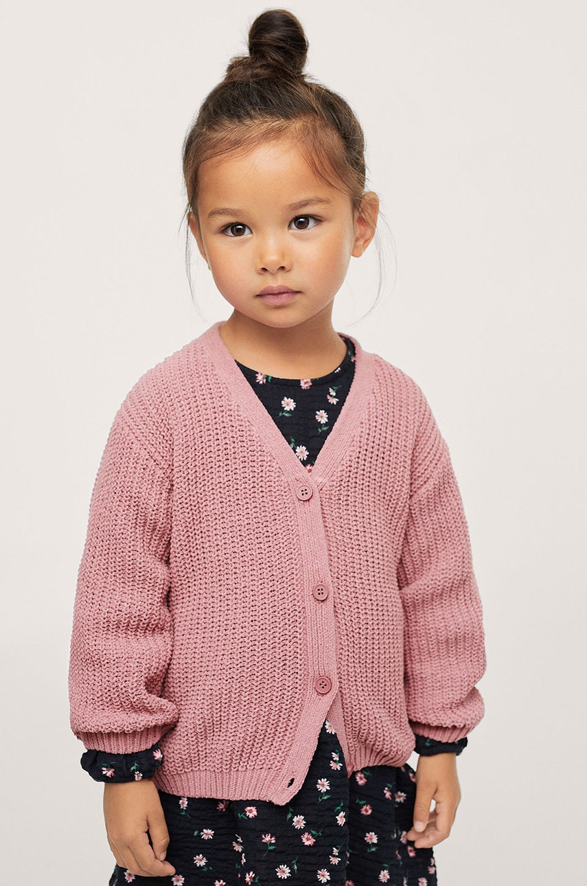 Mango Kids - cardigan copii cookie