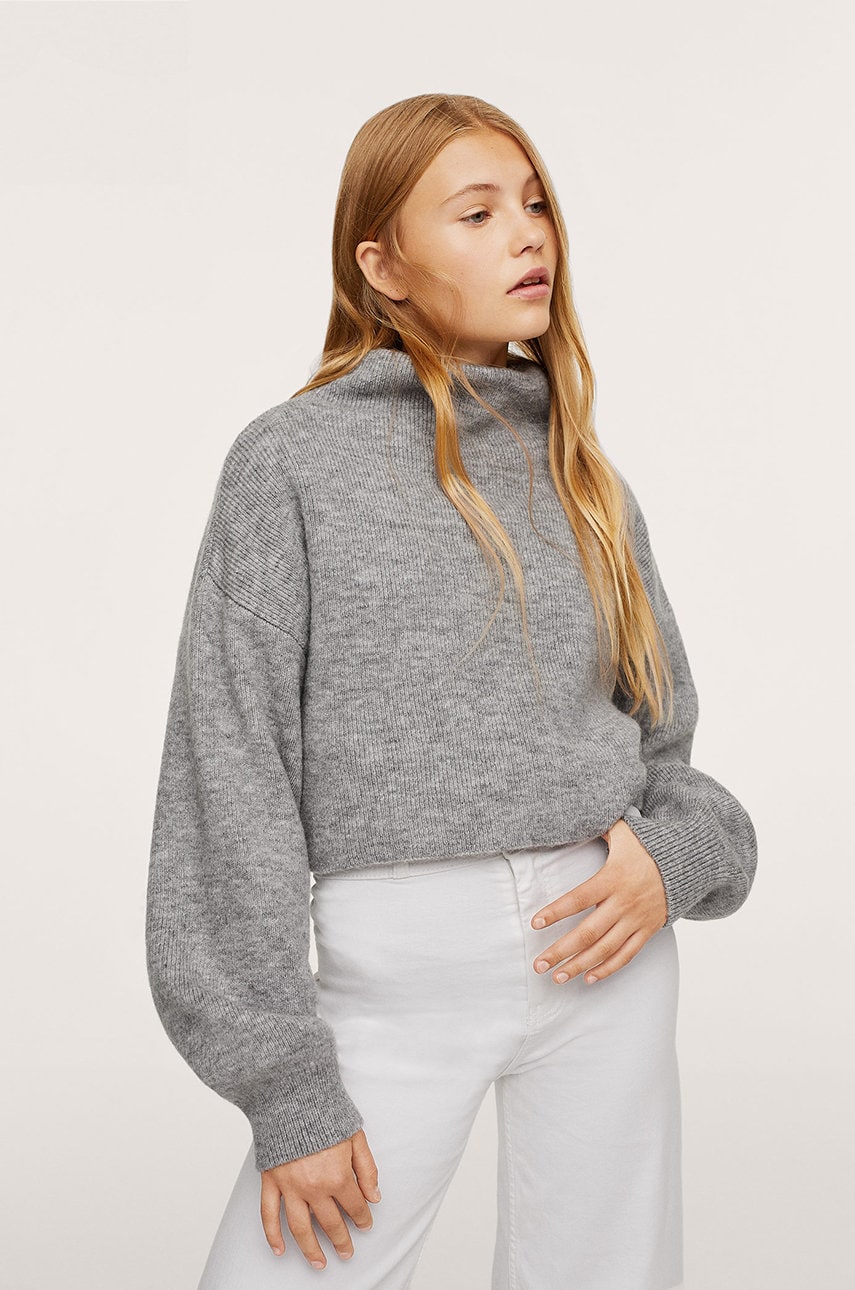 Mango Kids - pulover copii chive