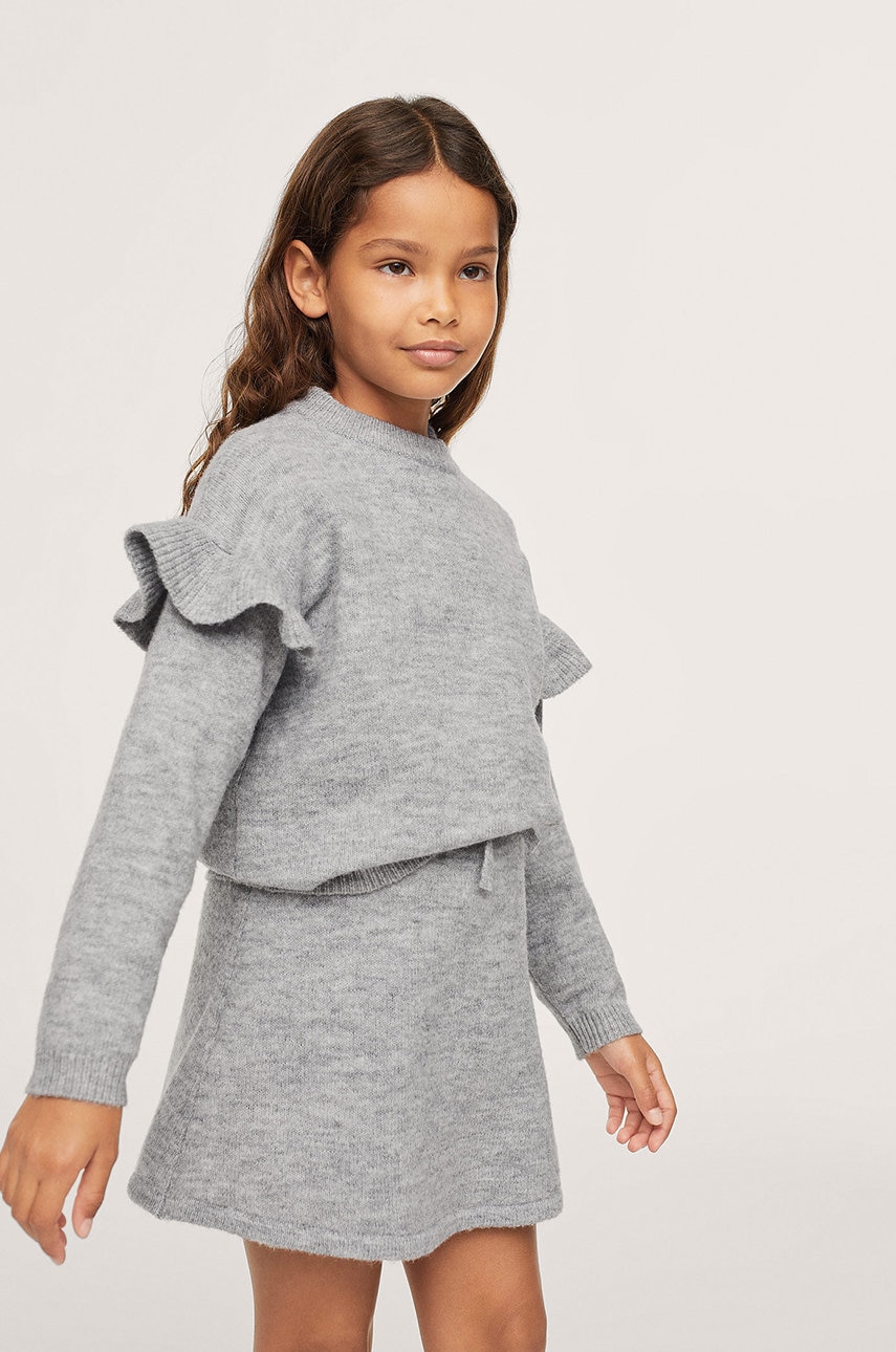 Mango Kids - pulover copii trufa