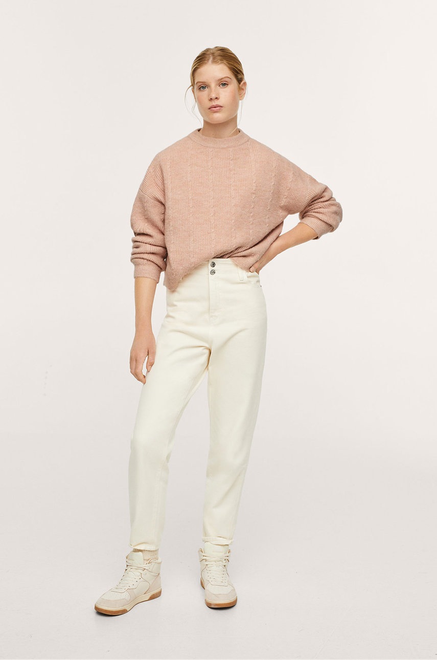

Дитячий светр Mango Kids Zimba колір рожевий легкий