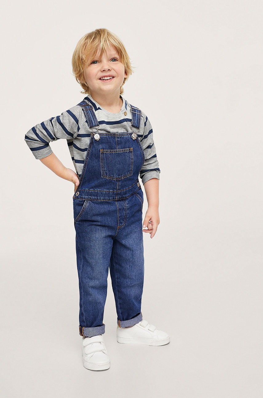 

Mango Kids - Детски гащеризон Lucas, Син