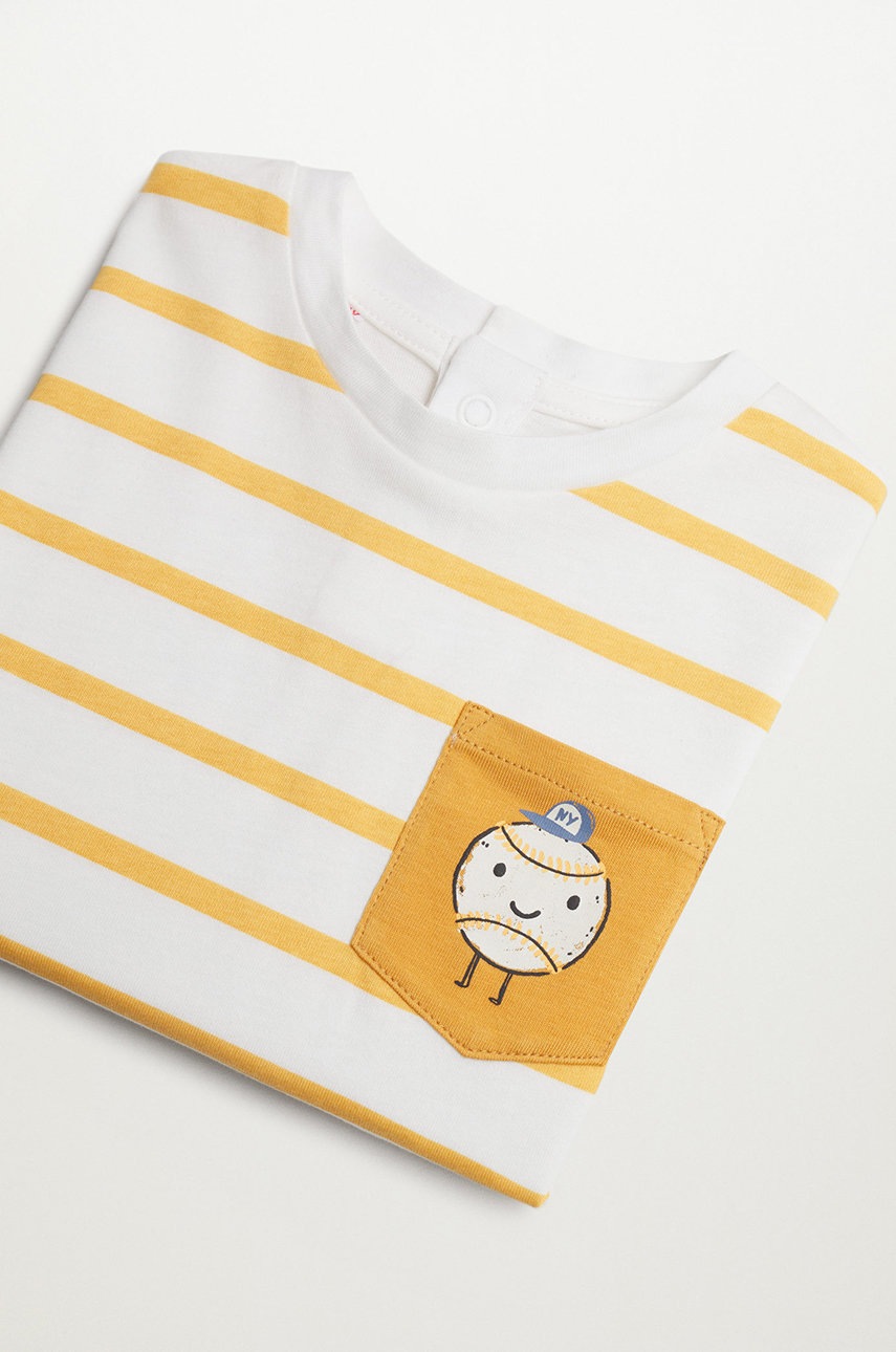 

Mango Kids - Детский лонгслив Pocket