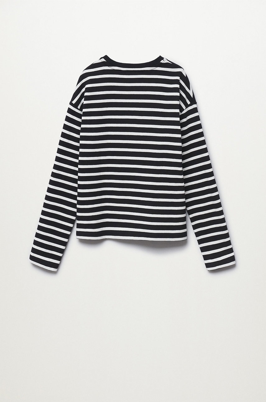 

Mango Kids - Детский лонгслив Stripes