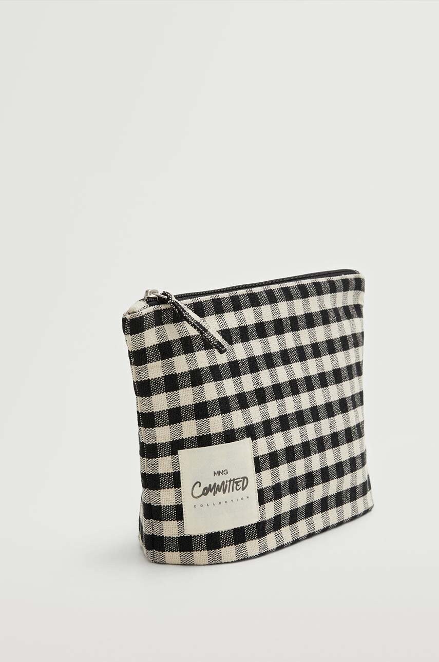 

Косметичка Mango Cannes колір чорний