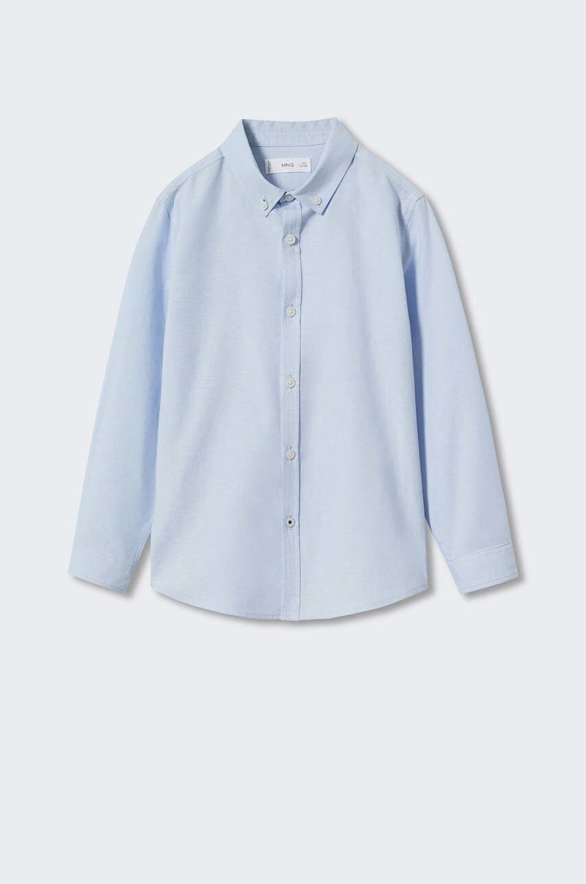 

Детская хлопковая рубашка Mango Kids Oxford
