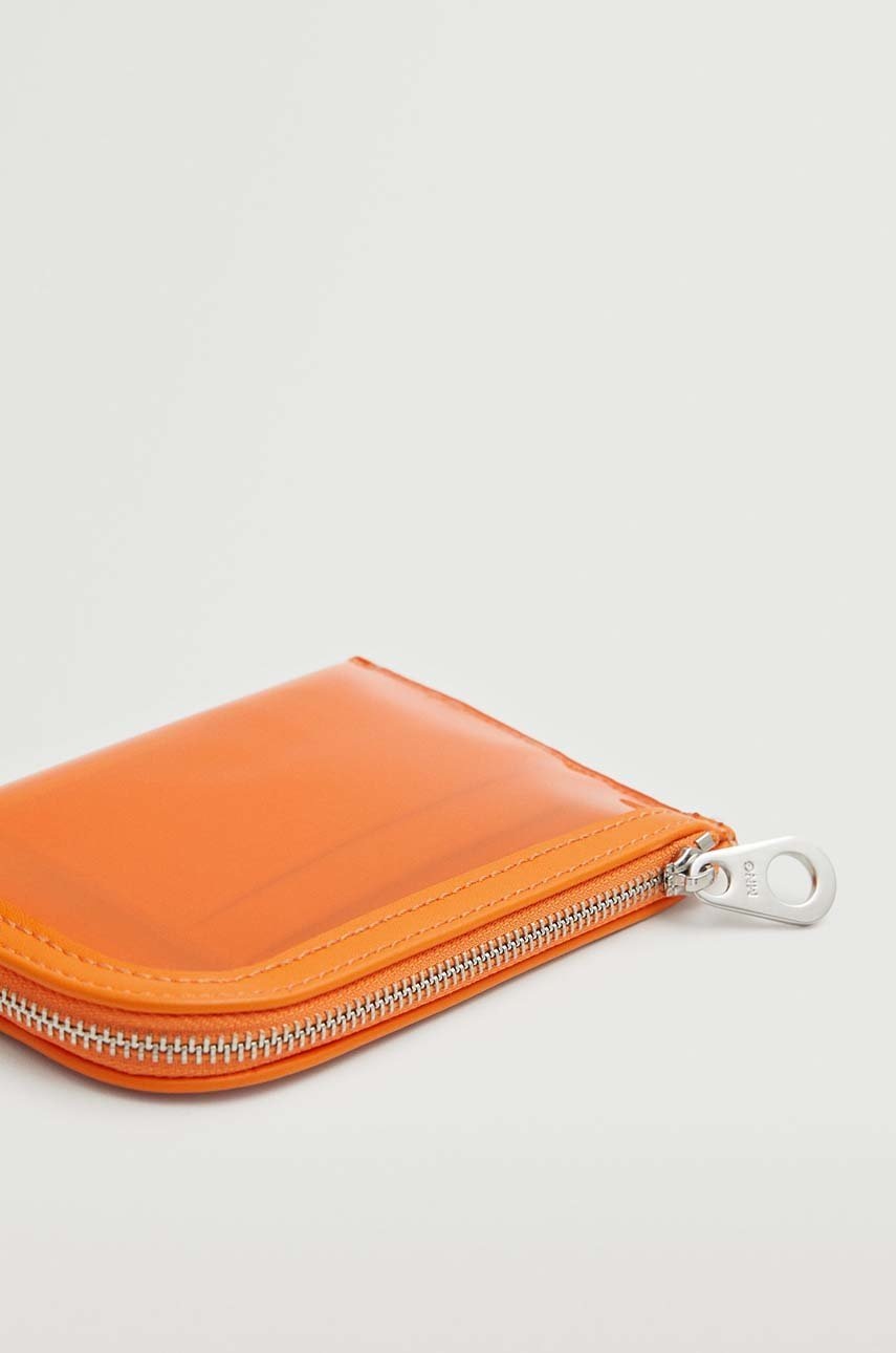 

Кошелек Mango Cleo женский цвет оранжевый
