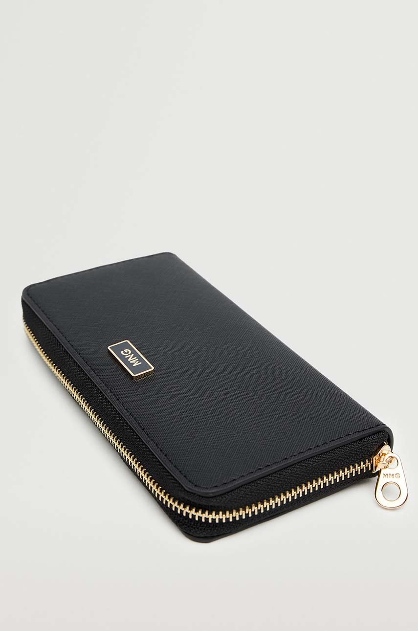 

Кошелек Mango Sofia женский цвет чёрный