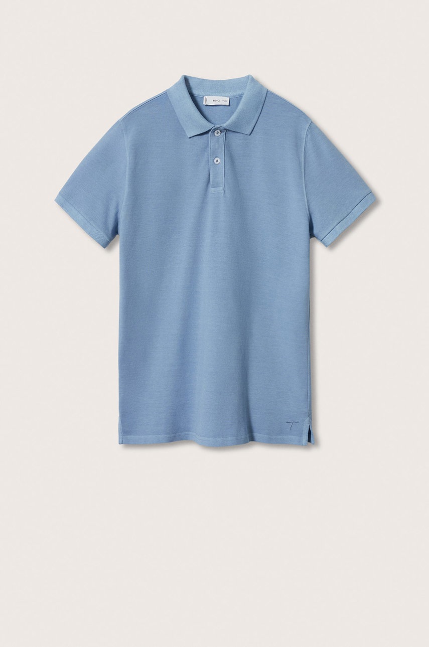 

Детское хлопковое поло Mango Kids Polo однотонное