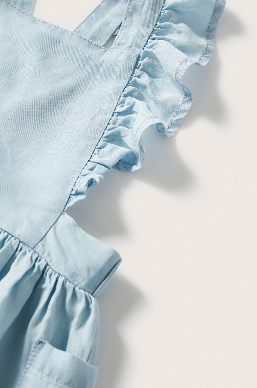 

Детское платье Mango Kids Flavia цвет фиолетовый mini расклешённое