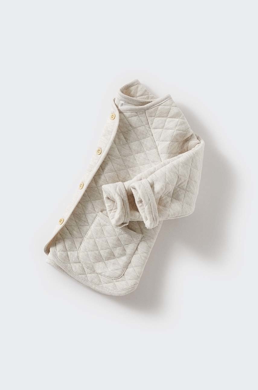 

Детский кардиган Mango Kids Jasmin3 цвет бежевый лёгкий