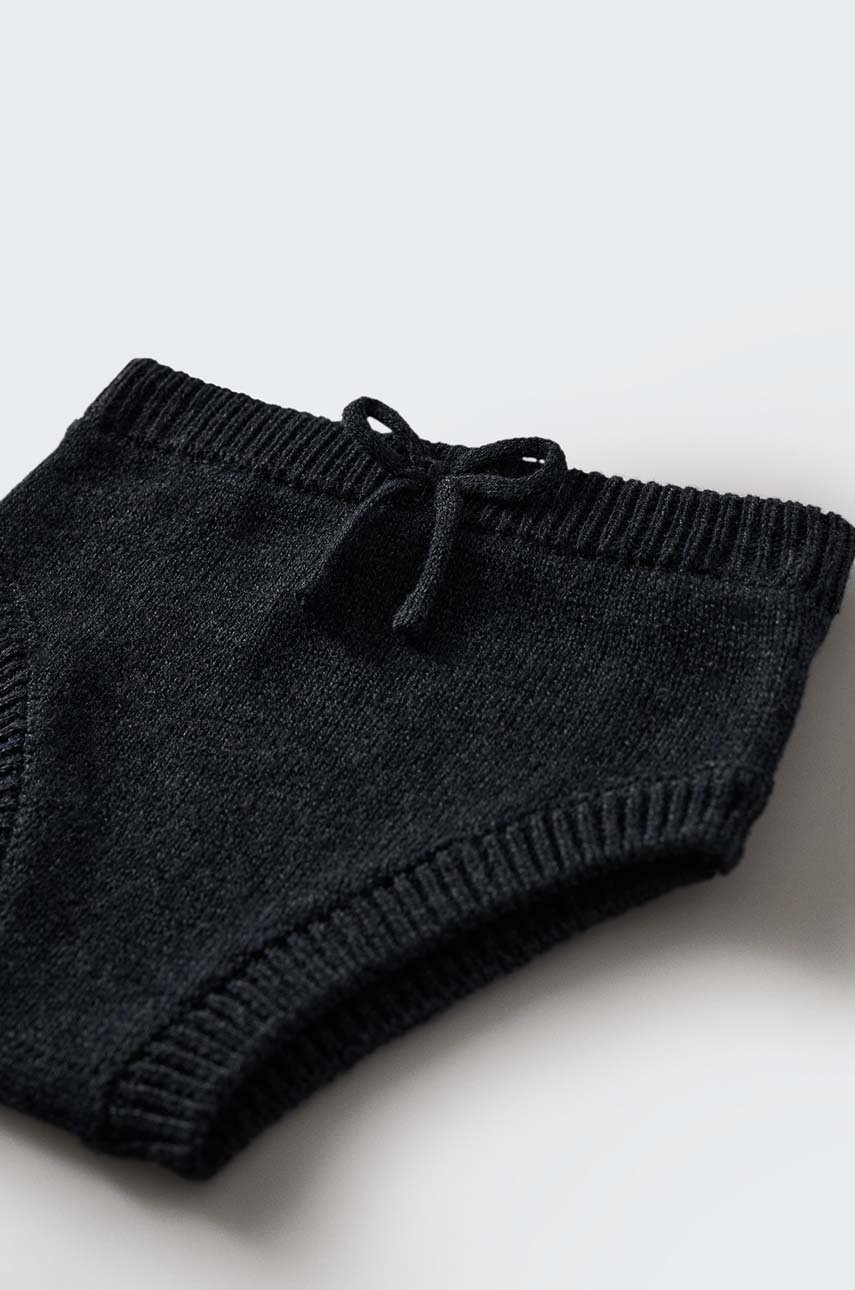 

Детские шорты Mango Kids Niza3 цвет серый однотонные