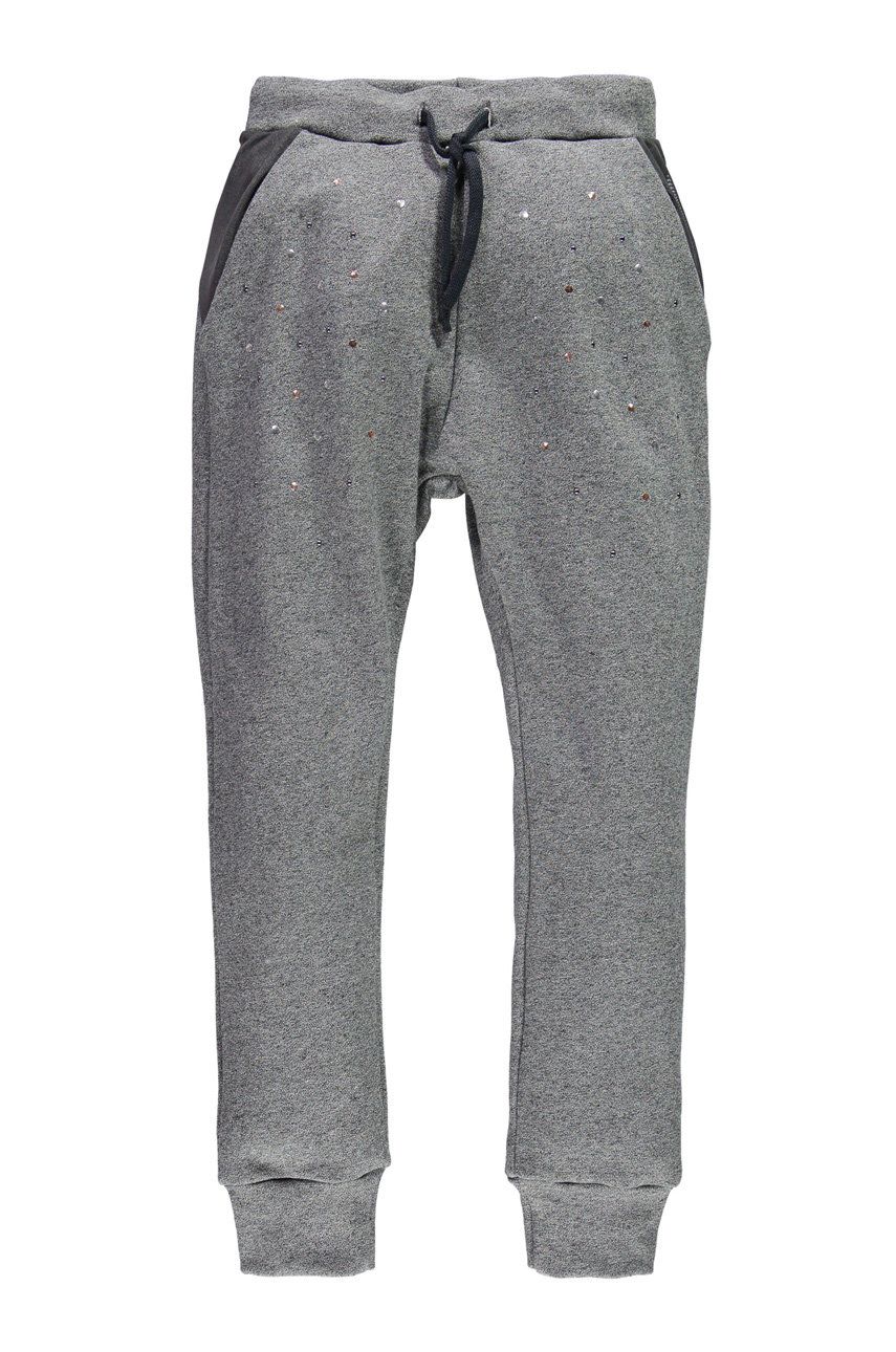 Mek - Dětské kalhoty 128-170 cm - šedá - 80% Bavlna